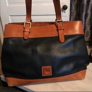 Dooney & Bourke Pebble Leather Tote Bag